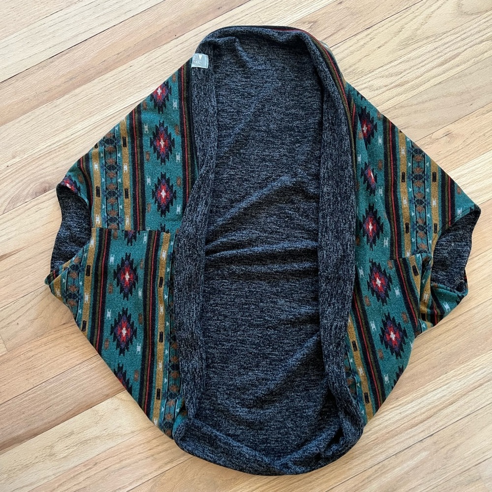Reversible cardigan